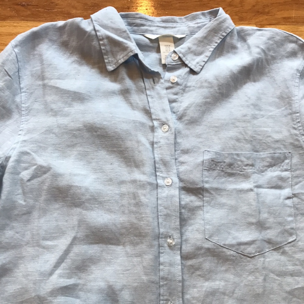 H&M Linen shirt size medium